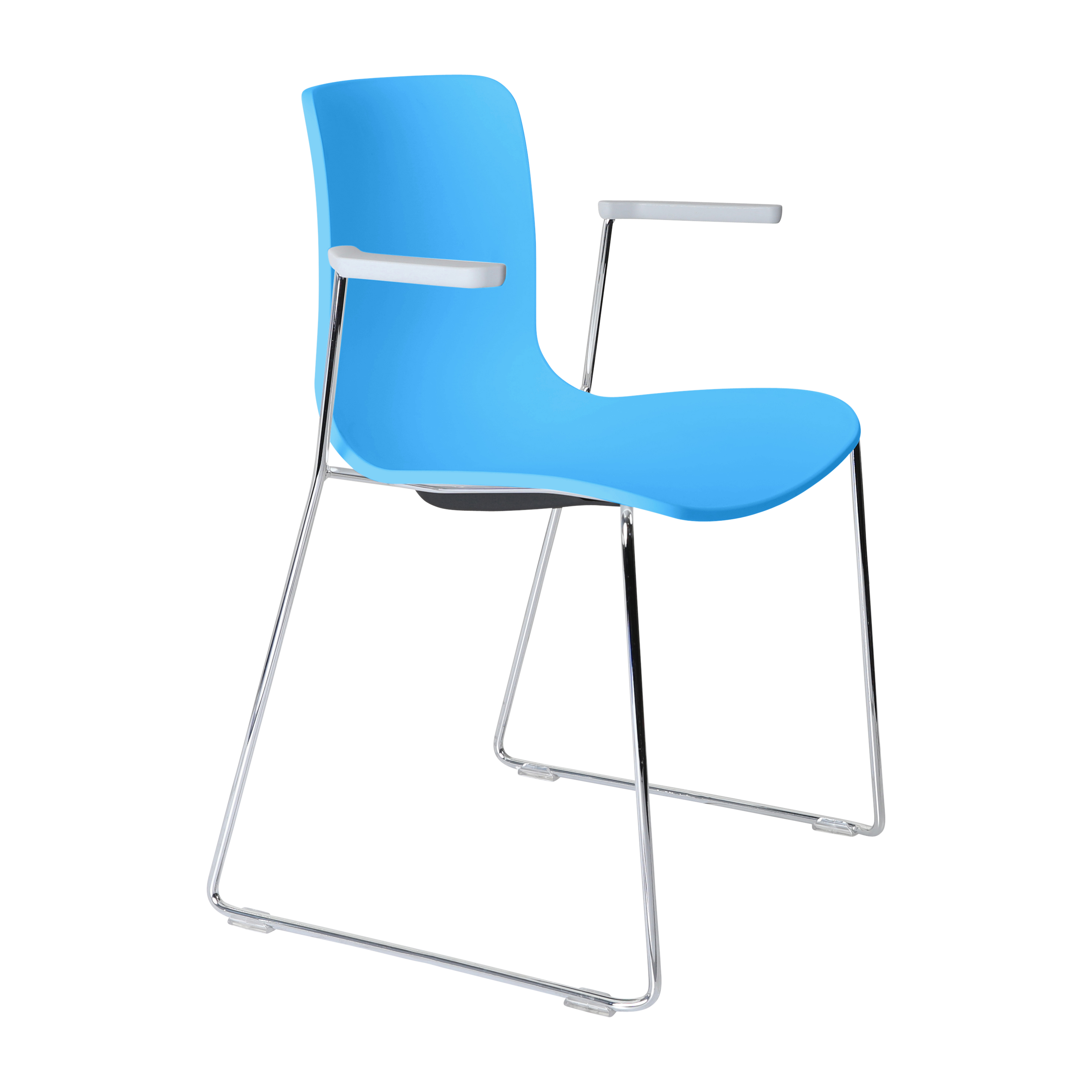 Acti Armchair (Ocean Blue / Sled Base Arms)